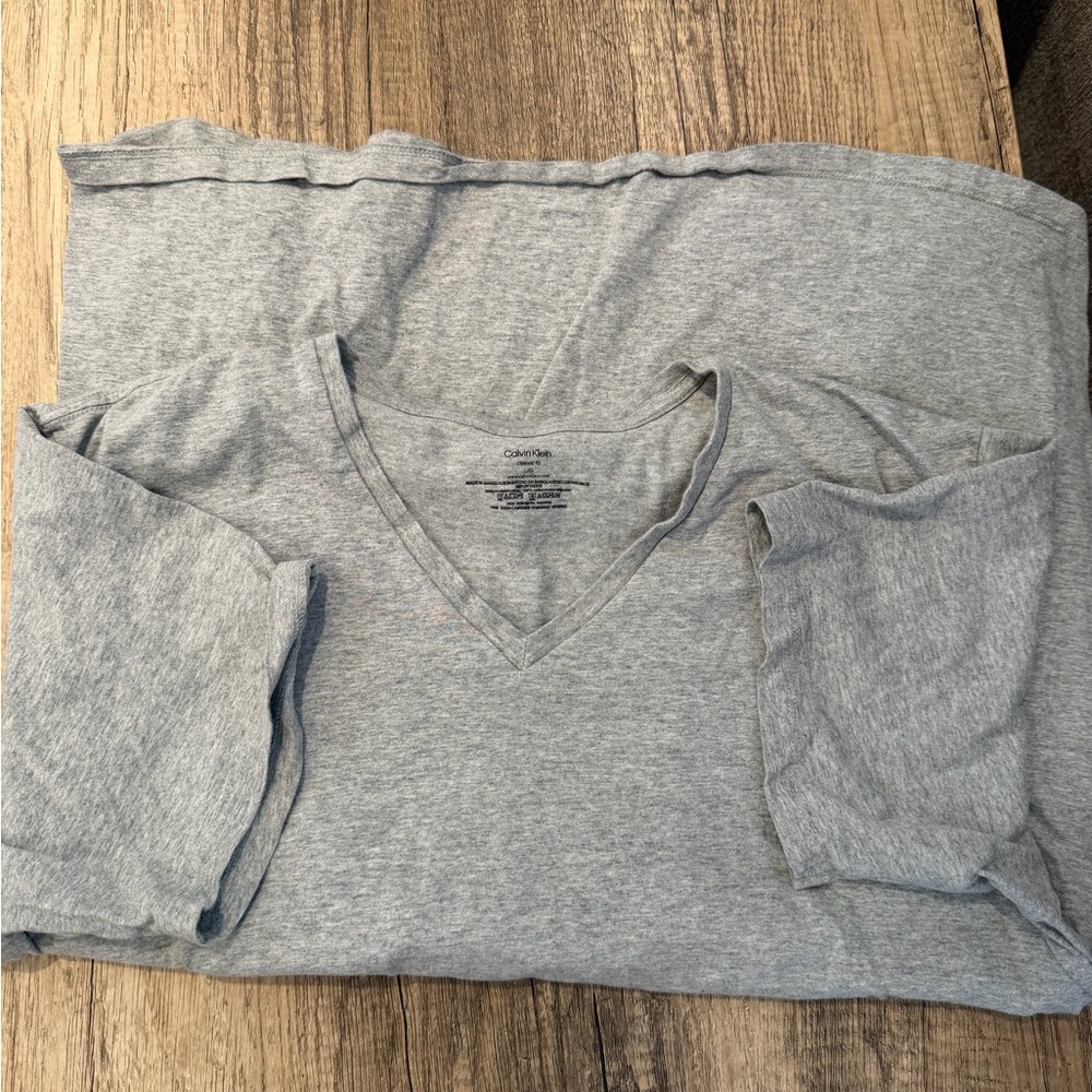 Calvin Klein Heather Gray Tee